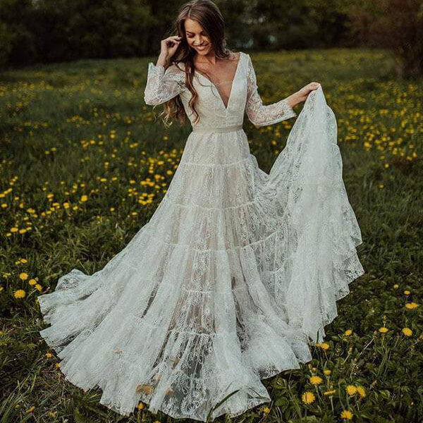 Beach wedding dresses | lace wedding dresses | cheap wedding dresses | bridal gowns | simidress.com