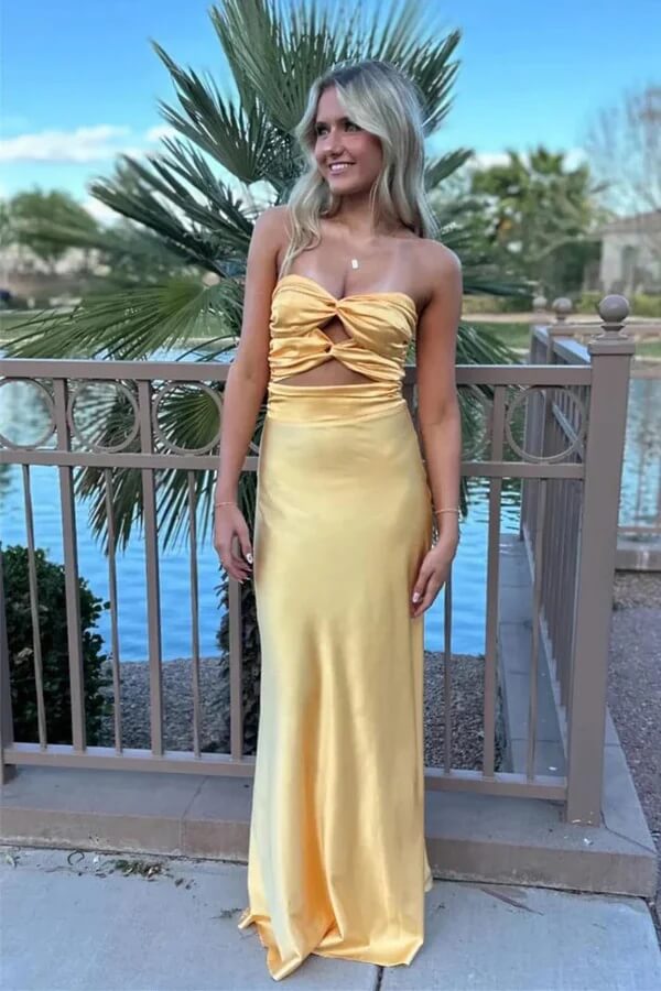 Tiffany Blue Sheath Strapless Floor Length Prom Dresses, Party Dress, SLP083 image 4