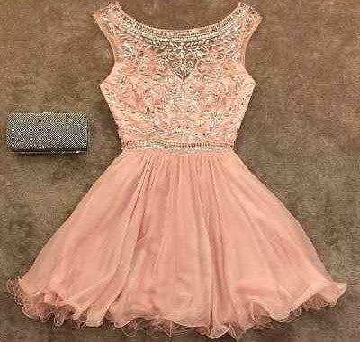 Lift Noisette beaded See through Sexy homecoming prom dresses,SVD551