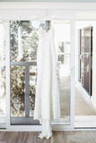 Lace wedding dresses | mermaid wedding dresses | v neck wedding dresses | summer wedding dresses | www.simidress.com
