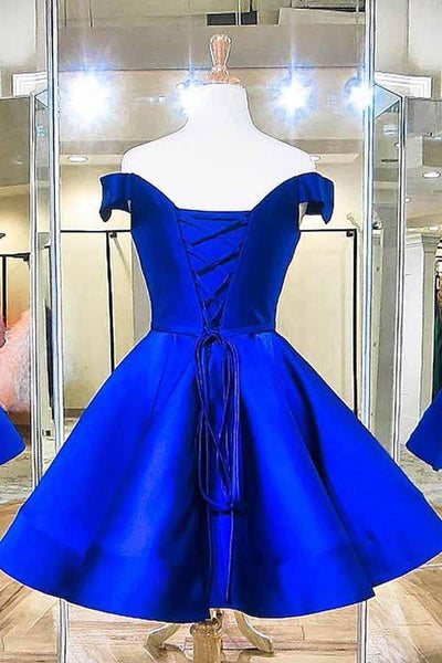 royal blue dress formal short Royal Blue Short Prom Dress Blue Homecoming Dress Short Formal Dresses
