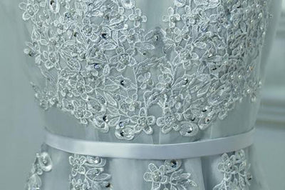 Baby Blue V Neck Off Shoulder Homecoming Dresses Graduation Dresses|simidress.com