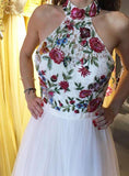Buy floral lace prom dresses long at www.simidress.com