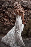 Ivory Rustic Boho Lace Sweetheart Neck Beach Wedding Dresses, Bridal Dress, SW272 | wedding dresses online | cheap wedding dresses | bridal gowns | bridal dresses | boho wedding dresses | Simidress.com