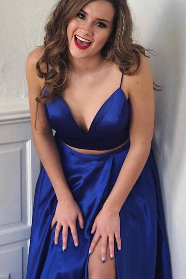 two piece prom dresses