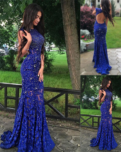mermaid prom dresses