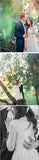 A-line Lace Tulle Wedding Dresses,Scoop Neck 3/4 Sleeve Long Wedding Gowns,SVD651