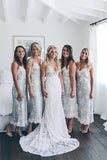 Mermaid Lace V-neck Sweep Train Wedding Dresses, Wedding Gown, SW664 | cheap lace wedding dress | mermaid lace wedding dress | wedding dress stores | simidress.com