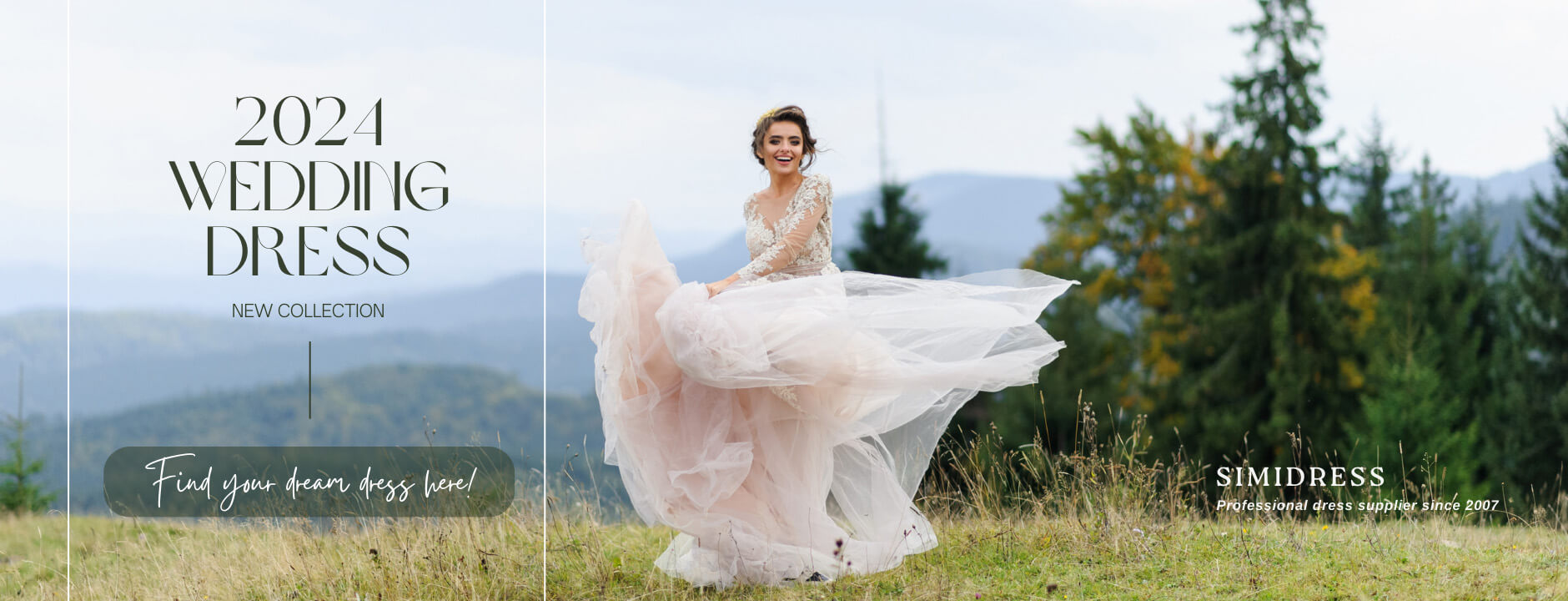 Lace wedding dress | cheap wedding dresses | bridal gowns | simidress.com