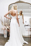 Simple Satin A-line Square Neck Vintage Wedding Dress With Lace Flowers, SW616 | simple wedding dress | wedding dress stores | wedding gown | simidress.com