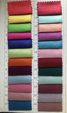 Simidress spandex satin color swatches image 1
