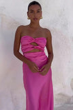 Tiffany Blue Sheath Strapless Floor Length Prom Dresses, Party Dress, SLP083 image 7