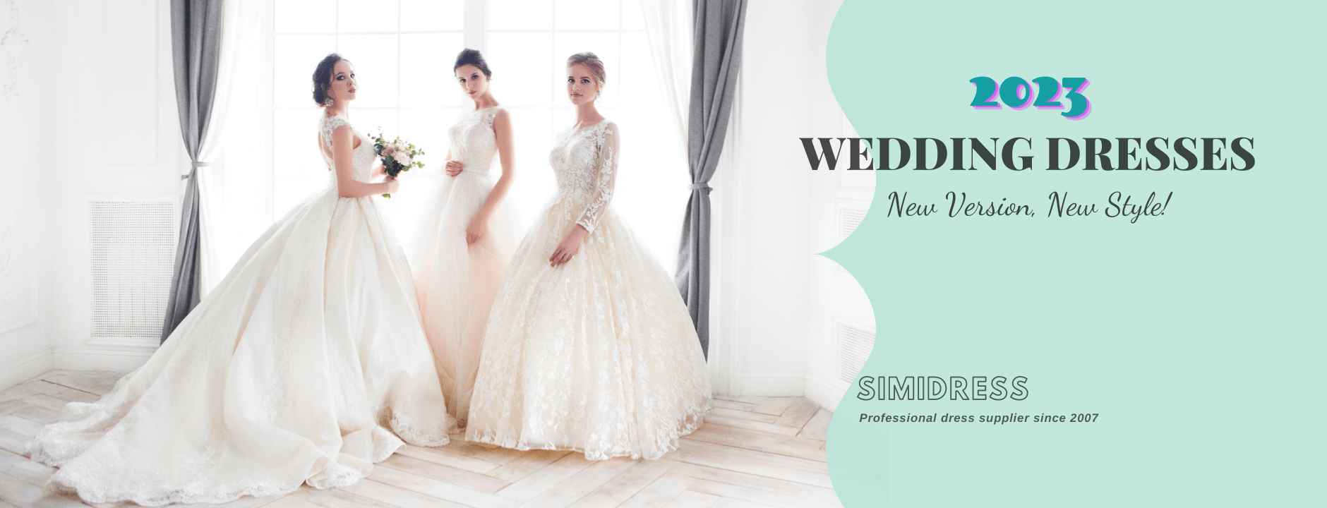 Lace wedding dresses | wedding dress 2023 | cheap wedding dresses | bridal gown | simidress.com