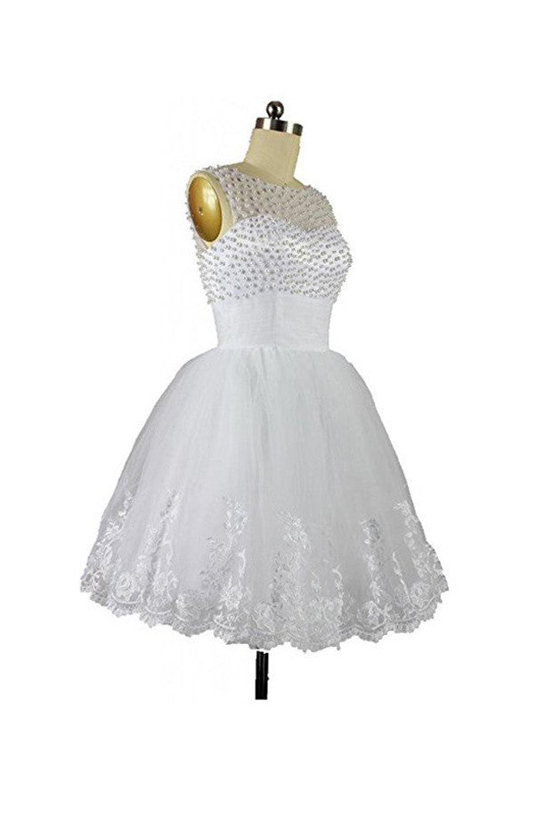 High Quality Organza Short Homecoming Dresses, Short Party Prom Dresses, SH64