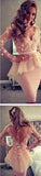 V-Neck Open Back  Formal Prom Dresses,Unique Evening Dresses,Prom Dresses Online,SVD555
