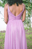 Dusty Purple Open Back Spaghetti Straps Bridesmaid Dresses | bohemian bridesmaid dresses | best bridesmaid dresses | bridesmaid dresses online | long bridesmaid dresses | affordable   bridesmaid dresses | boho bridesmaid dresses | modest bridesmaid dresses | gold bridesmaid dresses | bridesmaid dresses near me |   burgundy bridesmaid dresses | junior bridesmaid dresses | plus size bridesmaid dresses | cheap bridesmaid dresses | bridesmaid dresses | Simidress