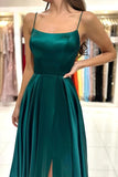 Dark green prom dress | simple prom dress | prom dresses online | simidress.com