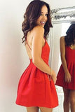 Red Short Homecoming Dresses,Short Prom Dresses,Party Dress for Girls