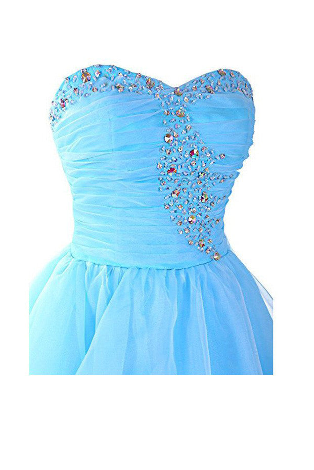 Blue Homecoming Dress,Sweetheart Organza Homecoming Dresses Prom Dress Simidress Blue Homecoming Dress,Sweetheart Organza Homecoming Dresses Prom Dress Simidress