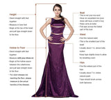 Measure guide of prom dress at simidress.com