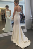 Ivory Mermaid Strapless Simple Wedding Dress With Train, Bridal Gown, SW604 | wedding dress stores | cheap wedding dresses | bridal outfit | simidress.com