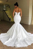 Lace Mermaid Sweetheart Spaghetti Straps Wedding Dresses, Bridal Gown, SW569 | vintage wedding dresses | bridal gown | wedding dresses stores | simidress.com