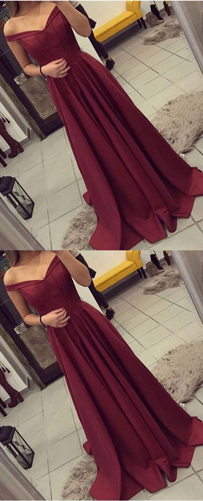 Burgundy Prom Dresses