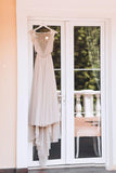Rustic Tulle A-line Cap Sleeves Boho Wedding Dress, Cheap Bridal Gown, SW489 | wedding gown | wedding dresses online | plus size wedding dress | www.simidress.com