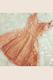 V Neck Short Prom Dress,Lace Appliques Beading Homecoming Dress Party Dress