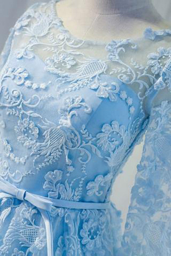 Half Sleeves Short Prom Dress,Appliques Keyhole Back Homecoming Dress Simidress Half Sleeves Short Prom Dress,Appliques Keyhole Back Homecoming Dress Simidress