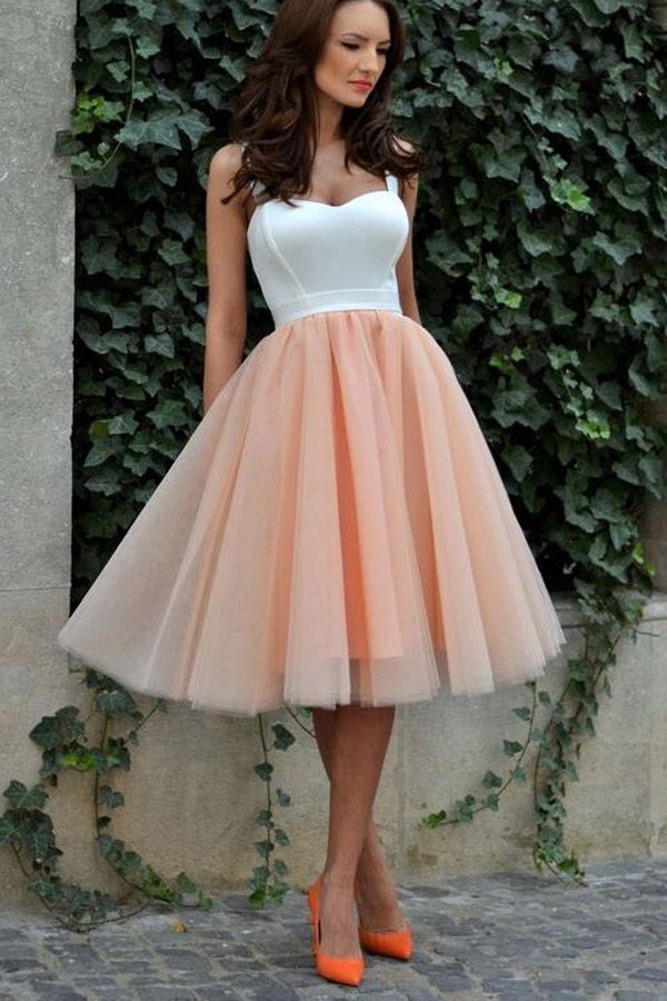 Knee Length Homecoming Dress,Ball Gown Sweet 16 Prom Dress For Teens – Simidress