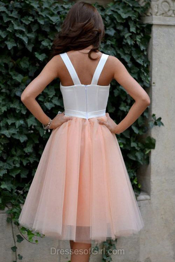 Davinci Bridal 50685 Size 8 White Tea length Ballgown removable skirt –  Glass Slipper Formals