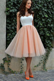 Knee Length Homecoming Dress,Ball Gown Sweet 16 Dress For Teens, SH236
