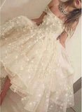 Ruffles White A-line Homecoming Dresses, Off-the-shoulder Short Prom Dress from simidress.com