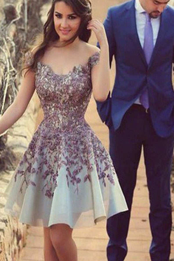 Junior Sexy Homecoming Dresses with Appliques,Cheap Short Prom Dresses Simidress Junior Sexy Homecoming Dresses with Appliques,Cheap Short Prom Dresses Simidress