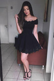 Lace Homecoming Dress,Short Prom Dress for Teens,SH49