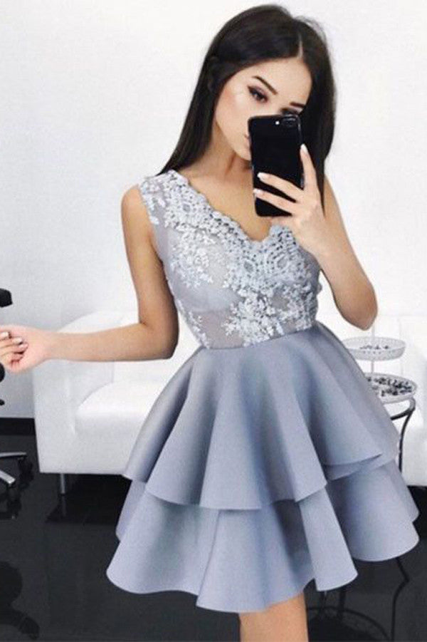 Sexy Blue Homecoming Dress,Short Prom Dresses for Girls,SH51