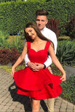 Red homecoming dresses on line - Simidress