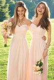 Mermaid Lace Blush Pink Bridesmaid Dresses,Vintage Bridesmaid Gowns With Spaghetti Straps,MB30