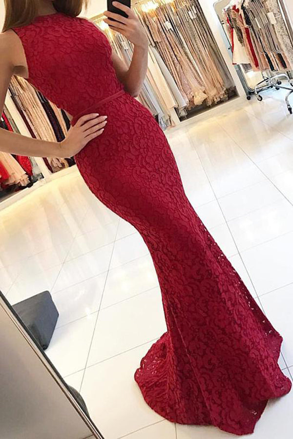 Burgundy Mermaid High Neck Tight Long Prom Dresses Evening Dresses, SP384 Simidress Burgundy Mermaid High Neck Tight Long Prom Dresses Evening Dresses, SP384 Simidress