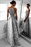 simidress.com offer Fabulous High Low A-line Spaghetti Straps Tulle Prom Dresses Evening Dress, SP398