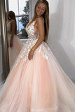 simidress.com|Gorgeous Lace Appliques Long Ball Gowns Prom Dresses Quinceanera Dresses, SP481