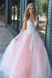 Gorgeous Lace Appliques Long Ball Gowns Prom Dresses Quinceanera Dresses, SP481
