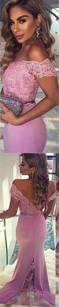 Fashion V-Back Off shoulder Prom Dresses,Prom Dresses,Cocktail Prom Dresses,SVD384