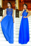 Affordable Royal Blue Prom Dresses,Long Prom Dresses,Charming Prom Dresses,SVD391