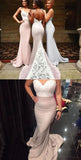 Sexy Backless Mermaid Spaghetti Straps Prom Bridesmaid Dresses,Cheap Bridesmaid Dresses,SVD394