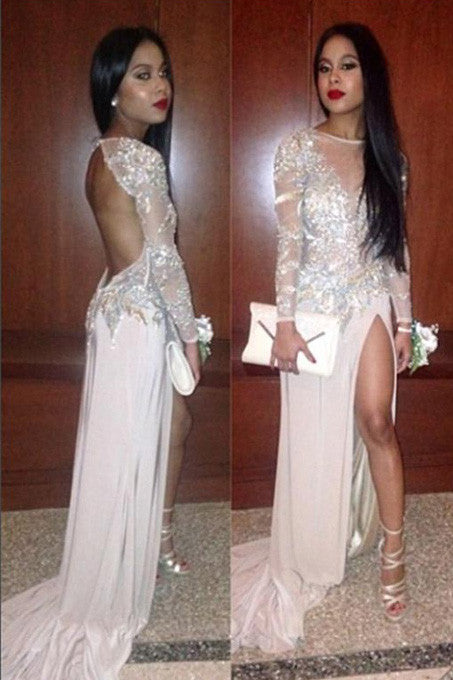 backless prom dresses 2017 Backless Ruched Long Prom Dress: La Femme 32970 Black / 00