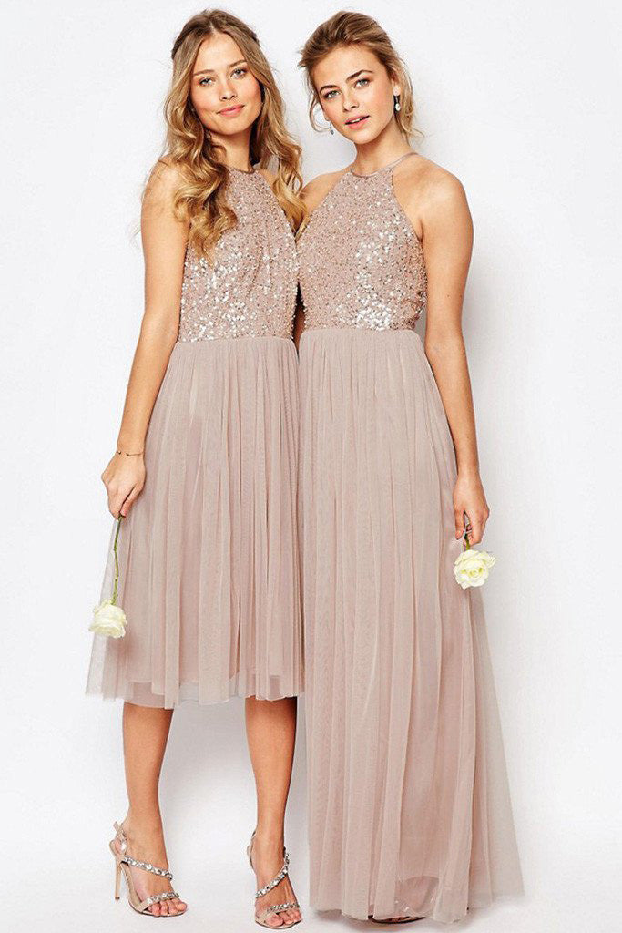 shiny bridesmaid dresses Shiny Burgundy Sequins Bridesmaid Dresses Long Mismatched Bridesmaid D –  kateprom main image 0