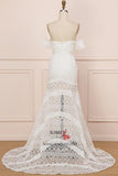 simidress.com supply Elegant Rustic Boho Lace Sweetheart Beach  Ivory Wedding Dresses, Bridal Dress, SW326