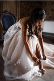 Romantic Bohemio 3D Lace Sweetheart Wedding Dresses, SW377 | lace wedding dresses | bohemio wedding dresses | bridal gowns | wedding dresses online | wedding dresses near me | cheap wedding dresses | wedding gowns | bridals | Simidress.com